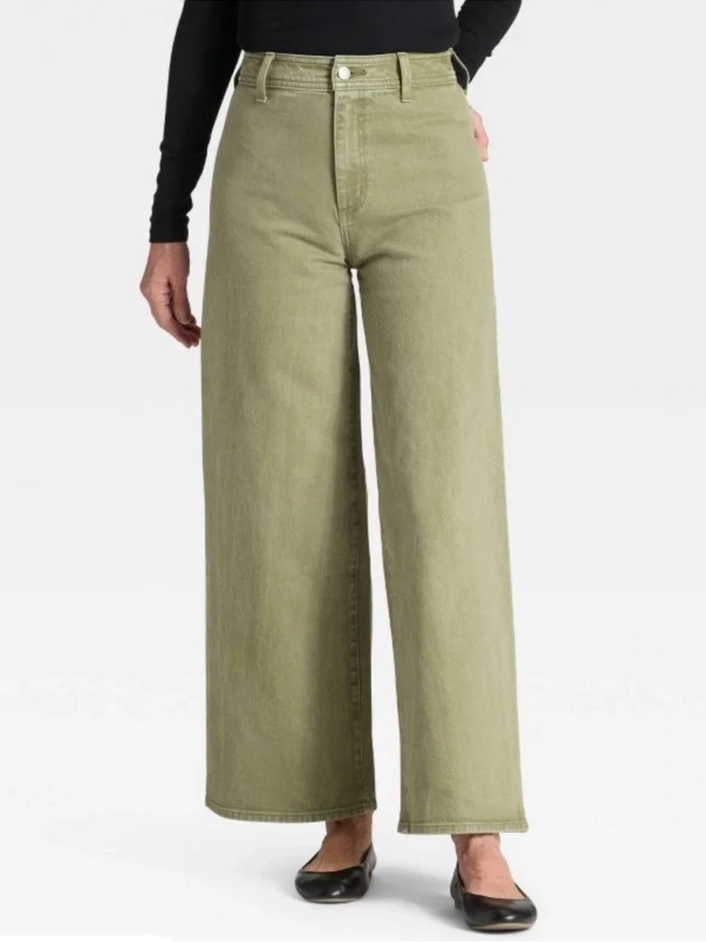 Universal Thread Sailor Wide Leg Ankle Jeans Sz 12